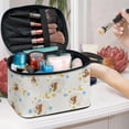 thumbnail image 5 of HELLHERO Sleepy Sloth Stars Large Capacity Travel Cosmetic Bag Daily Multi-Purpose Travel Makeup Organizer Adult, 5 of 6