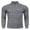 Dark Gray, variant on COOFANDY Men's Slim Fit Turtleneck Long Sleeve Sweater Casual Twisted Knitted Pullover Sweaters