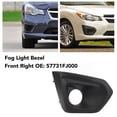 thumbnail image 4 of Fog Light Cover for , Black ABS Frame, Direct Installation Replacement with Fixed Clips on the Back, Enhances Visual Appeal, Rainproof Performance, 4 of 7
