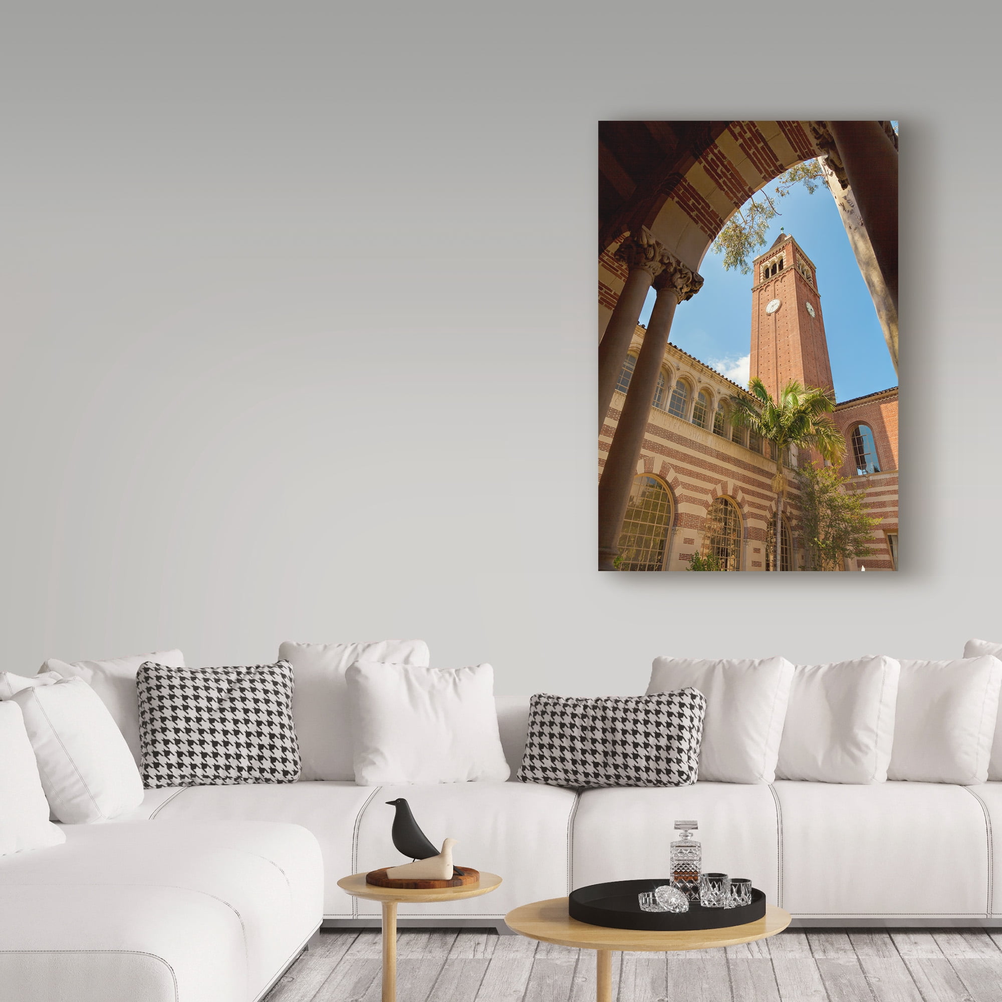 Trademark Fine Art 'Usc Tower' Canvas Art by Chris Moyer