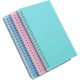 thumbnail image 1 of Sunrain 3 Pack Ruled Notebook Spiral Notebook (a5) 5.7" X 8.3" Journal 160 Pages Light Pink, 1 of 4