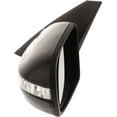 thumbnail image 3 of MIRROR Compatible For 2008-2013 Nissan Altima Left Driver Power Glass In-housing Signal Light Paintable, 3 of 5