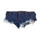thumbnail image 1 of Figuras de acción femeninas a escala 1/6, shorts vaqueros modernos y elegantes, ropa de muñeca de primera calidad, vestido. Azul oscuro, 1 of 9