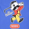 thumbnail image 2 of National Bohemian Live Pleasantly Golfing Blue T-Shirt-Small, 2 of 2