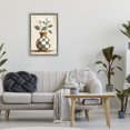 thumbnail image 3 of Stupell Industries Southwestern Checkboard Green Flower Vase Gray Floating Frame Canvas Art, 17 x 25, by Creative Studio, 3 of 8