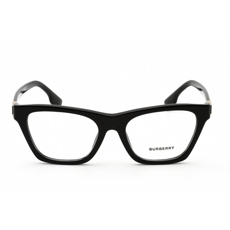 BURBERRY B 2355 3001 BLACK WOMEN EYEGLASSES 52MM 18 140 Burberry 0BE2355-3001 52mm New Eyeglasses - Walmart.com main image 2