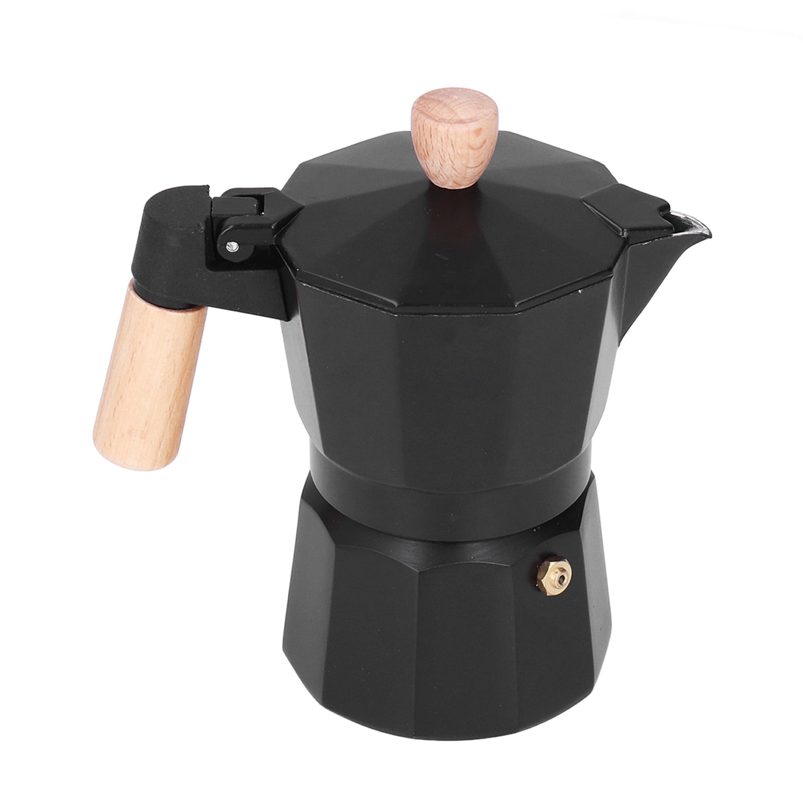 Hand Brewed Coffee Tool, Portable Heating Coffee Pot Classic Anti Deformation Reliable  For Camping For 3 Cups