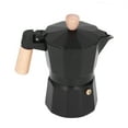 thumbnail image 3 of Stovetop Coffee Maker Octagonal Hand Brewed Coffee Pot for Camping Household Officefor 3 Cups, 3 of 14