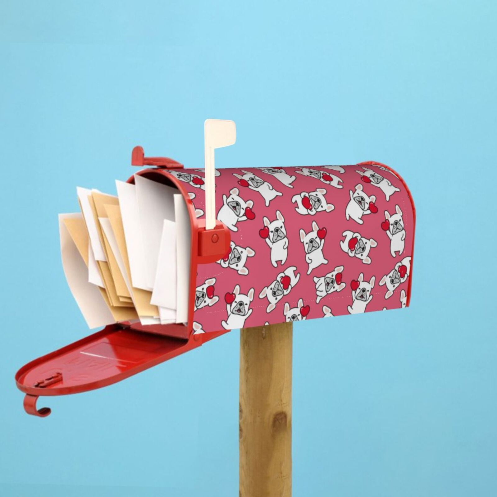 Kdxio Magnetic Mailbox Cover 25.5x21 in Mailbox Cover Outdoor Decoration Holiday Mailbox Covers for Home Garden Yard-25.5x21 in