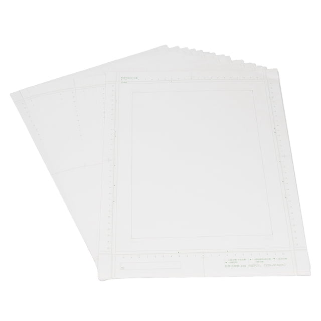 Papel Cómico, B4 Manga Paper Amarillento Aplicabilidad Efecto de Copia de Copia Práctica Portable Para El DiBUJO