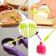 thumbnail image 3 of Mini espátula de silicona para pastel y mantequilla, 3 unidades/set, raspador de salsa antiadherente, regalo, multi Feliz Sencillez, 3 of 5