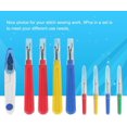 thumbnail image 5 of 9Pcs Sewing Seam Ripper Cutter Plastic 9 in 1 Thread with 1 Scissors Handy Stitch Rippers, 5 of 5