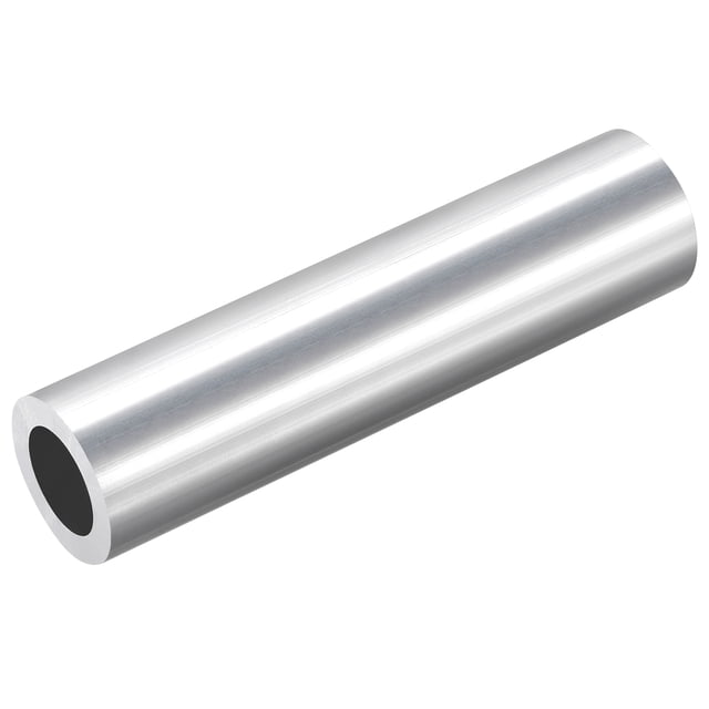 Unique Bargains 25mm OD 15mm Inner Dia 100mm Length 6063 Aluminum Round Tube
