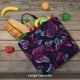 thumbnail image 4 of Easygdp Purple Butterfly Bolsa Tote para Mujer, Bolso de Hombro para Trabajo, Playa, Viajes, Compras y Supermercado, 4 of 6