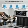 thumbnail image 4 of AIRMSEN 12-Cup Drip Coffee Maker with K Cup Combo, Programmable Coffee Machine with 1-4 Cup Setting, Single Serve or Coffee Pot, Auto Shut-off, Spill-Free Spout, 4 of 11