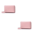 thumbnail image 2 of Sonducket Carteras de moda para mujer, tarjetero corto de piel sintética de Color sólido, monedero triple con cremallera, monedero con Type4 NO4, 2 of 6