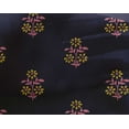 thumbnail image 4 of oneOone Georgette Viscose Fabric Leaves & Floral Block Print Fabric BTY 42 Inch Wide, 4 of 5