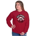 thumbnail image 3 of Bad Moms Club Funny Mothers Day Skull Women Crewneck Sweatshirt Brisco Brands M, 3 of 6