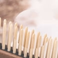 thumbnail image 3 of MasteelfCA Natural Sandalwood Hair Comb Double-Row Teethed Comb Anti-Static Comb Head Massage Comb Hairdressing Accessories, 3 of 7