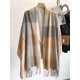 thumbnail image 1 of Bufanda a cuadros de lujo para mujer, chal largo de Cachemira, Foulard de Pashmina con borlas, nuevo diseño, invierno, 2022 Fivean unisex, 1 of 2