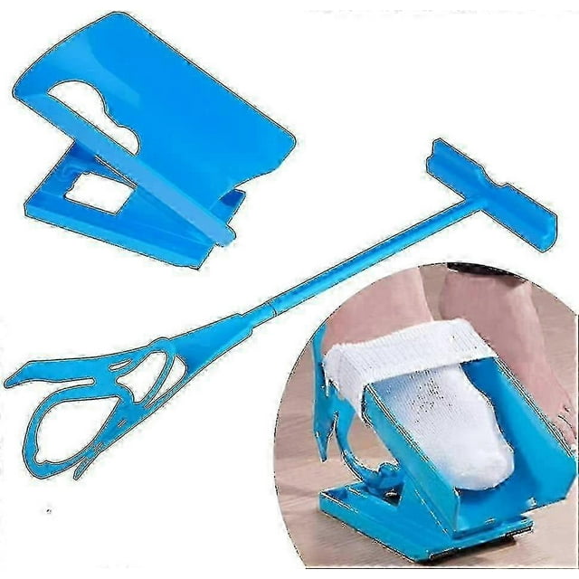 Sock Aid Helper for Easy Sock & Stocking Application - Slider & Puller Tool