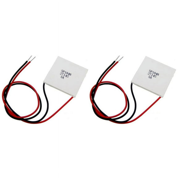 2pcs 40X40mm New Useful Simple Module Thermoelectric Generator Semiconductor High Temperature Power
