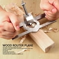 thumbnail image 3 of Plano del Enrutador de Mano, Avión de Acero inoxidable y de acero inoxidable para carpintería para bricolaje, 3 of 7