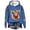 Blue, variant on Women's Hoodie Christmas Highland Cow Graphic Pullover Hooded Long Sleeve Hoodie Cottagecore Holiday Top