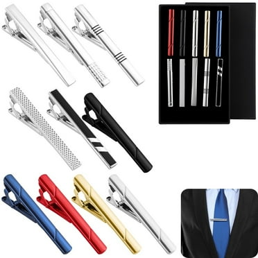 Tie Clips Fashion Metal Men's Tie Clip Bar - Necktie Pin Clasp For Wedding & Formal Wear Men's Diamond Tie Bars/Clips/Clasps - Foto 4