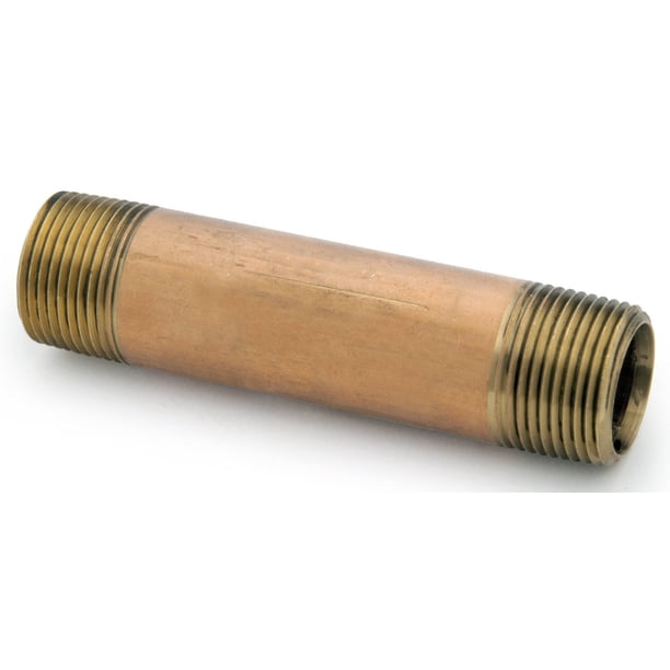 Boquilla para tubo Anderson Metals Amc 38300-1260 3/4 x 6 pulgadas, latón