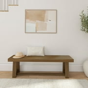 Plank+Beam 60 Classic Solid Wood Dining Bench, Bench for Dining Table