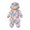 Coloured, variant on Godderr Newborn Girls Boys Snowsuit Winter Down Jacket Hooded Romper Jumpsuit Outwear Autumn Long-Sleeved Jacket for 0-24M