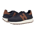 thumbnail image 1 of Zapatilla Tommy Hilfiger Gani para hombre, color azul marino/coñac, talla 11, 1 of 6
