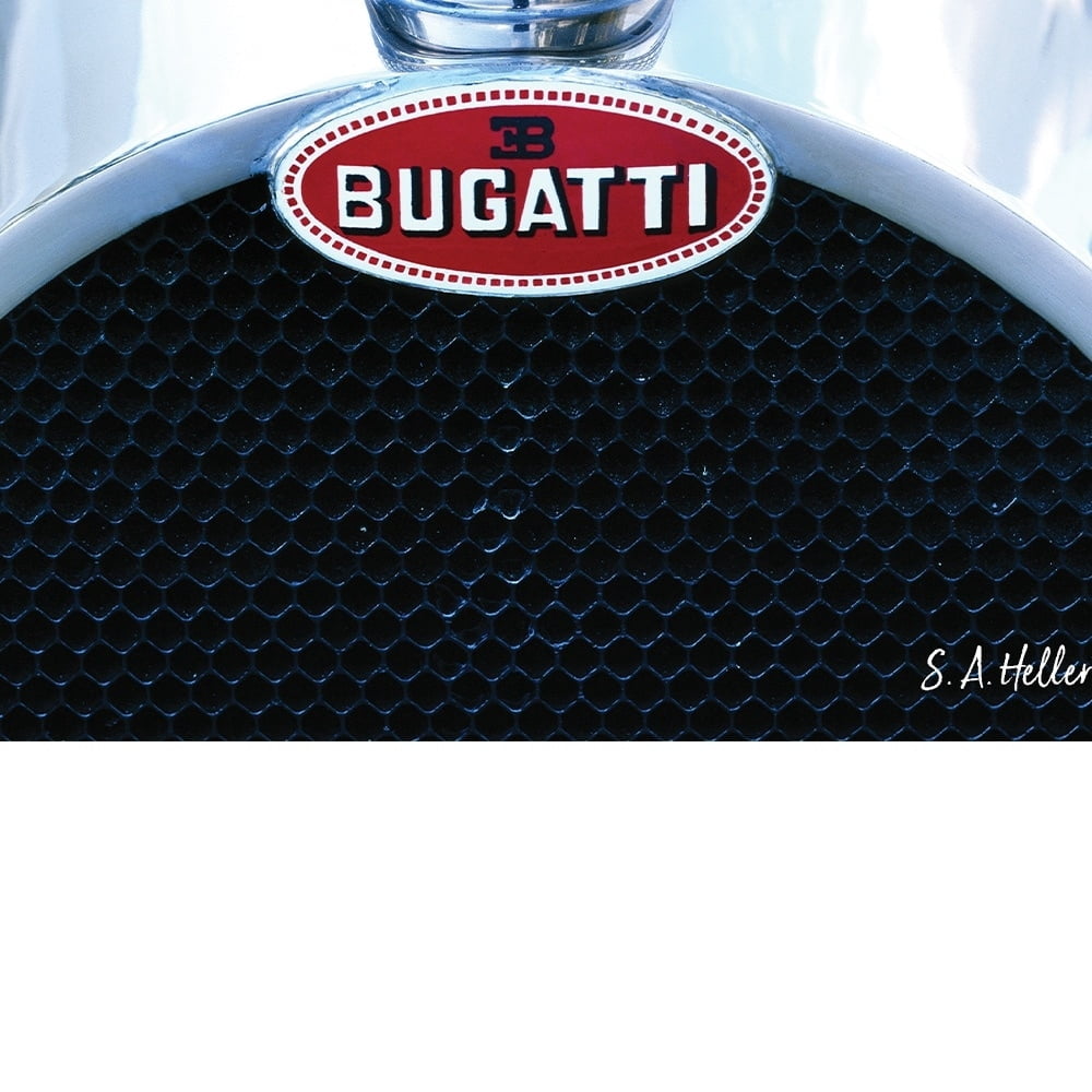 CLASSIC BUGATTI by photographer Steven A. Heller - 14"x14" Canvas Artwork 20 x 30
