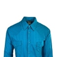 thumbnail image 4 of Wrangler Chemise Homme Turquoise Wrancher Manches Longues Confort (S03), 4 of 12