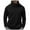 Black, variant on ZUKMRJPC Men's Turtleneck Sweater Long Sleeve Fashion Designed Button Slim Fit Pullover Sweater Casual Solid Color Knit Shawl Collar Tops