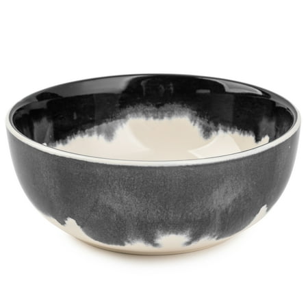 Thyme & Table Stoneware Drip Cereal Bowl, Grey