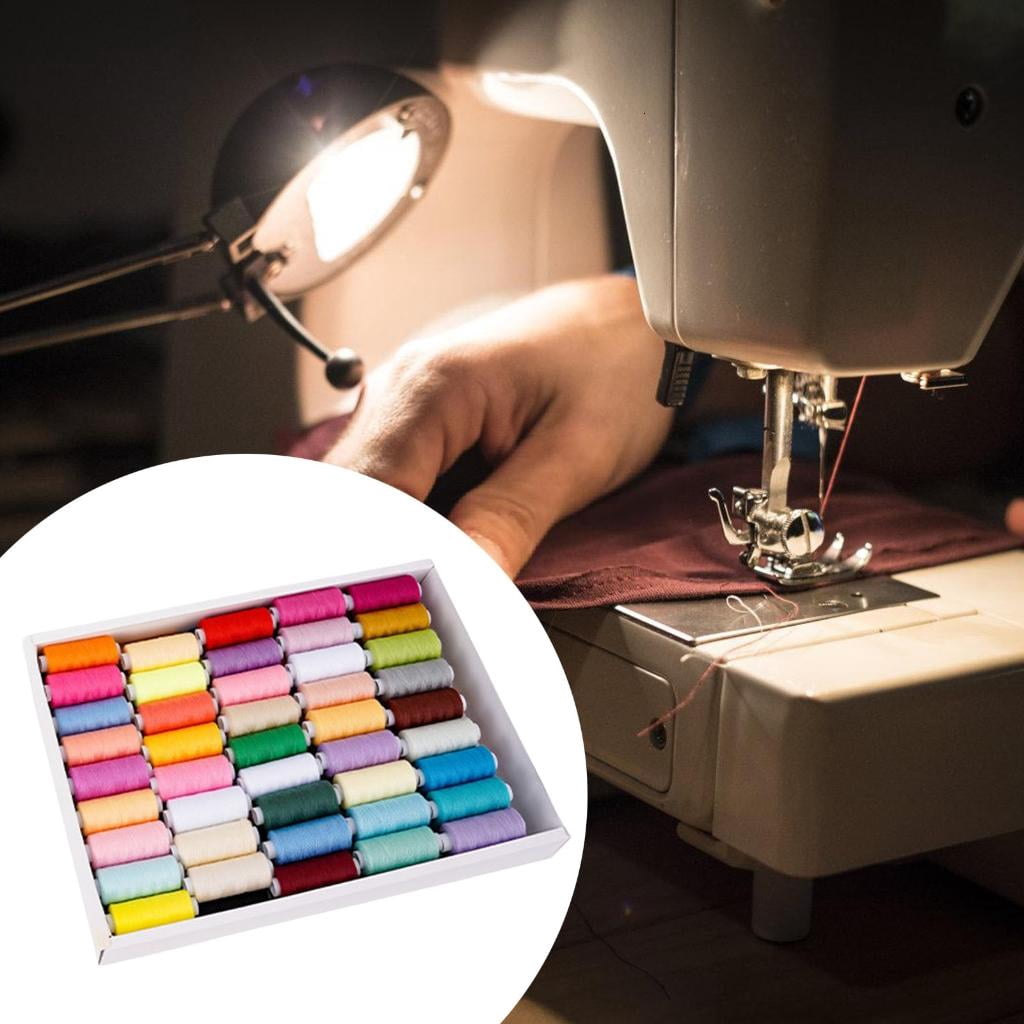 88 Spools Polyester Sewing Thread Sewing Thread 400Yards/Spool for Sewing Machine Hand Stitching Embroidery Quilting