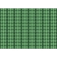 thumbnail image 1 of Ahgly Company Indoor Rectangle Patterned Deep Emerald Green Area Rugs, 3' x 5', 1 of 6