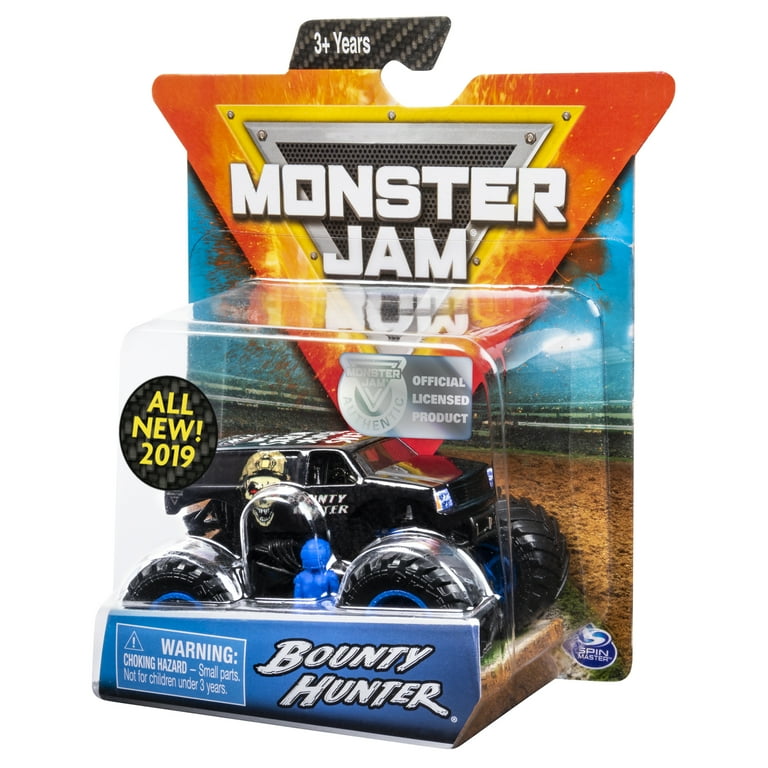【美品・レア】パーカー Bounty Hunter jam  made Hot Wheels Monster Jam (2006) Blue Bounty Hunter Under