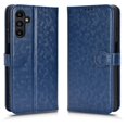 thumbnail image 2 of SaniMore Wallet Case for Samsung Galaxy A15, Glitter PU Leather Case Polka Dot Card Slots Cash Pocket Kickstand Removeable Wrist Strip Magnetic Clasp All-around Protective Shell, Blue, 2 of 9