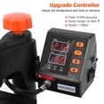 thumbnail image 4 of 12x15 Inch 6-in-1 Heat Press Machine, 360° Swing Away Multifunction Sublimation Press for T-Shirts, Mugs, Hats, Plates - Digital Control with 6 Press Attachments for Custom Apparel Business, 4 of 8