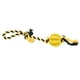 thumbnail image 4 of Juguete de dentición para perros, rompecabezas resistente a las mordeduras, golosinas de entrenamiento para perros, juguete de cuerda para masticar y jugar, amarillo, 4 of 14