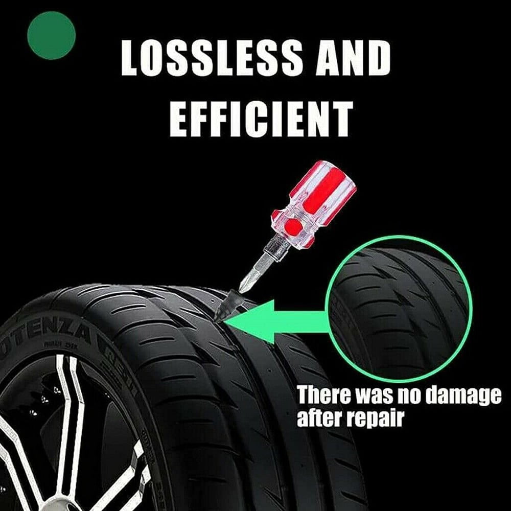 100x Tubeless Tyre Repair Rubber Nails Vacuum Tyre Repair Nail /'For Motorcycle