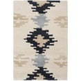 thumbnail image 6 of SAFAVIEH Soho Daven Southwestern Wool Area Rug, Ivory/Dark Grey, 2' x 3', 6 of 8
