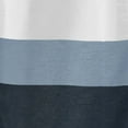 thumbnail image 4 of Exclusive Home Chateau Striped Faux Silk Grommet Top Curtain Panel Pair, 54"x108", Indigo, 4 of 4
