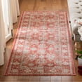 thumbnail image 3 of SAFAVIEH Windsor Cleves Traditional Area Rug, Red/Ivory, 3' x 5', 3 of 9