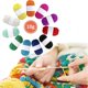 thumbnail image 3 of 12x 10g Acrylic Yarn Knitting Wool Crochet Yarn, Ideal for Beginners, Kids Crafts, Small Projects, 3 of 4