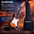 thumbnail image 2 of Guitarra Eléctrica Tipo Stratocaster Amplificador Audiotek Café, 2 of 8