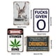 thumbnail image 4 of Letrero Con Eslogan Metal Retro Pintura Hierro Rectangular Pared 30x40cm 4 Uds., 4 of 4